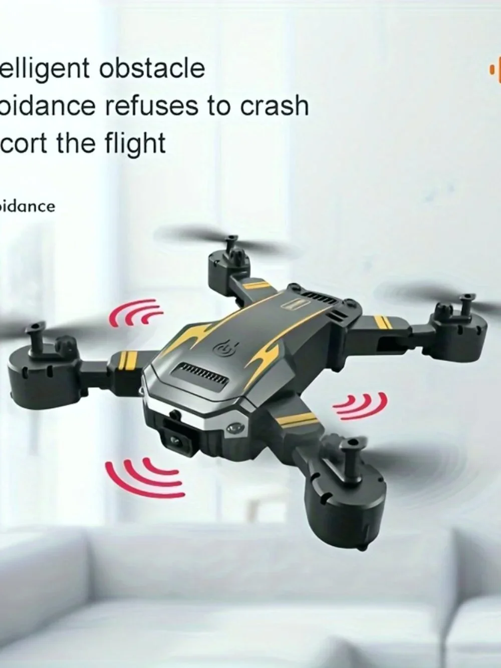 S6 Drone Blue or Orange Color Dual Cameras & Single Lens